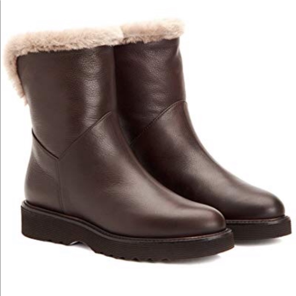 SOLD Aquatalia Kimberly Shearling Boots, 6.5